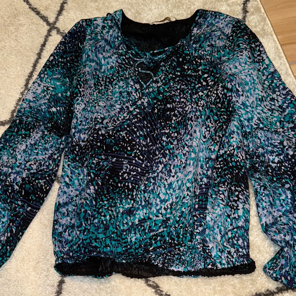 Ramy Brook Multicolor Patterned Top - image 1